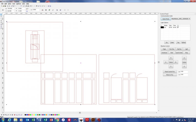 Result of DXF Import