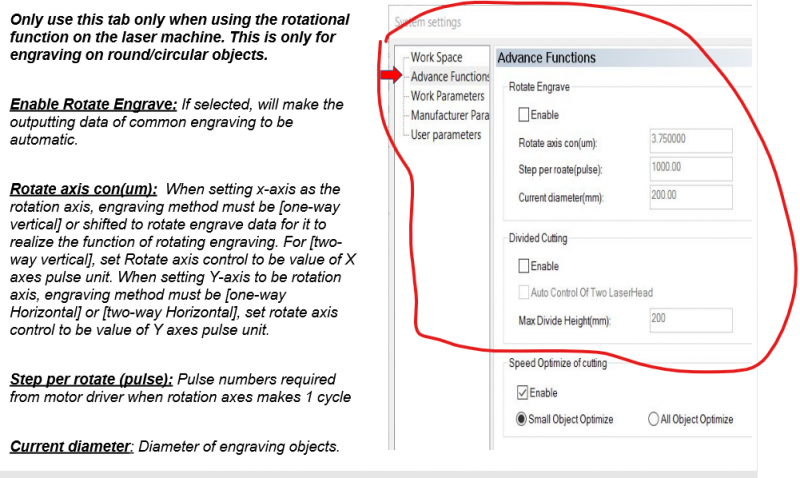 Screenshot of manual for RayCam v19 software