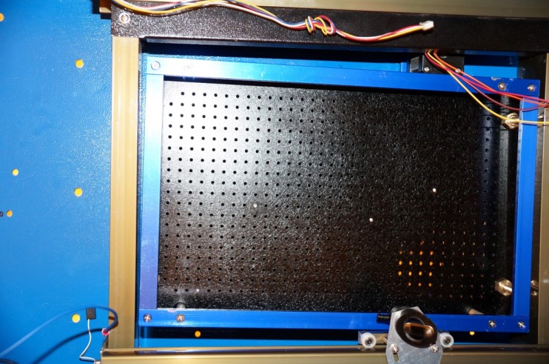 Mounted in case (I took this shot before I lined it up - the holes had enough wiggle room to line it up correctly)