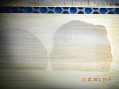 see the small waves in the x axis