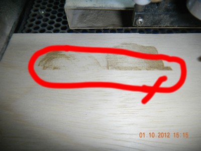 thats the result how much the jump the laser makes after restart