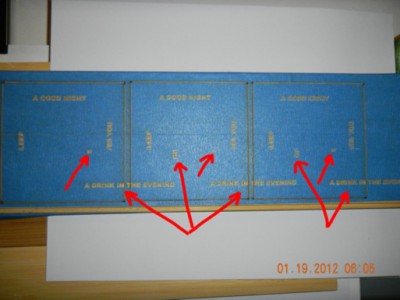 the red markings are where the jum p happen
